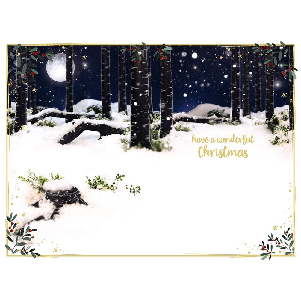 3D Holographic Dad Me to You Bear Christmas Card Extra Image 1
